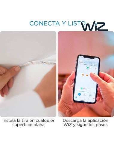 Tira de led 2m 1.600lm starterkit wiz philips