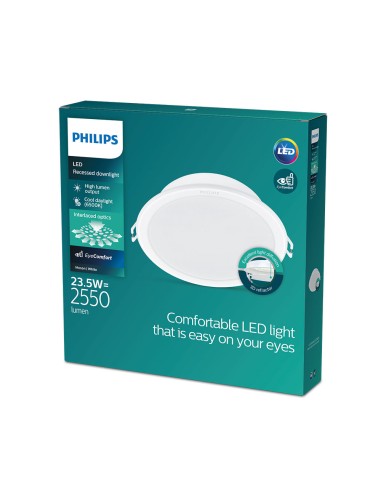 Downlight led empotrable modelo meson 23,5 w...