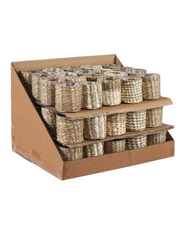 Cesto modelo alexis blanco-beige ø7x7cm colores...