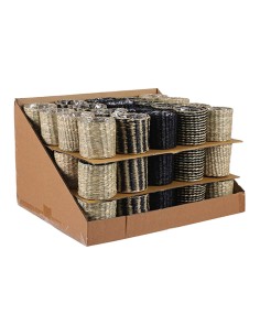 Cesto modelo alexis negro-beige ø10x9cm colores / modelos surtidos 2