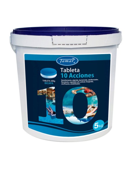 Cloro 10 acciones tableta 5kg fusion tamar