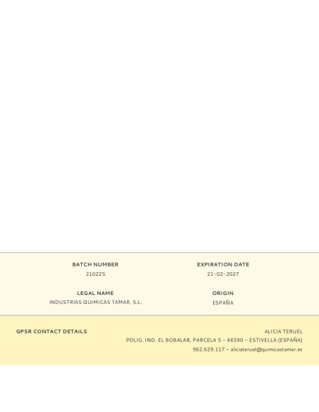 Blue clear super clarificante 1 l. tamar