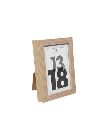 Marco de fotos en madera natural 13x18cm