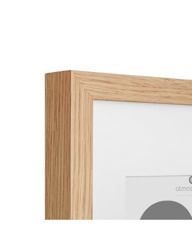 Marco de fotos en madera natural 21x30cm