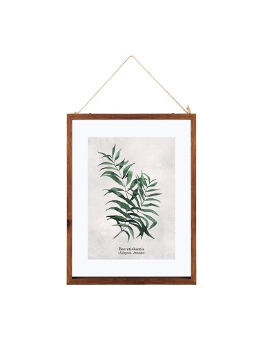 Marco de fotos decorativo lienzo natural modelos surtidos 38x48cm