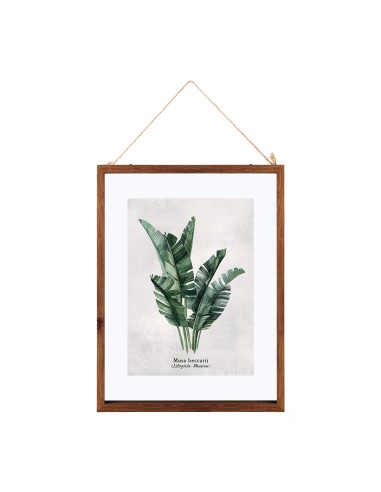 Marco de fotos decorativo lienzo natural...