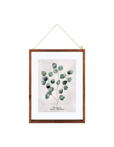 Marco de fotos decorativo lienzo natural...