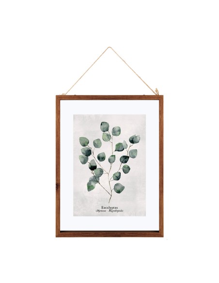 Marco de fotos decorativo lienzo natural modelos surtidos 38x48cm