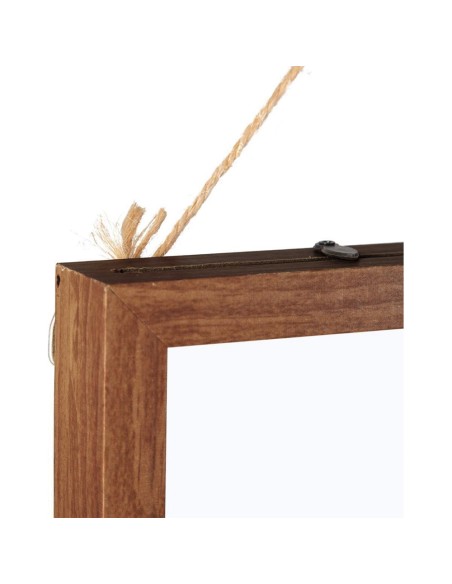 Marco de fotos decorativo lienzo natural modelos surtidos 38x48cm