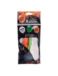 Pack 3 globos halloween con led 2