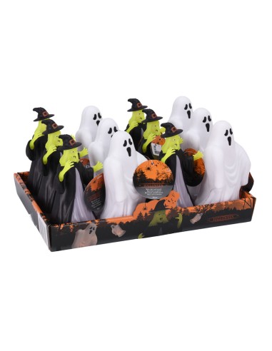 Linterna halloween 14cm con led y sonido...