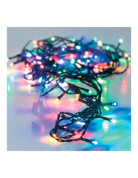 Guirnalda multifuncion 80 leds multicolor 220v ip44 9m