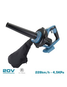 Aspirador soplador 20 v (sin batería ni cargador) 2