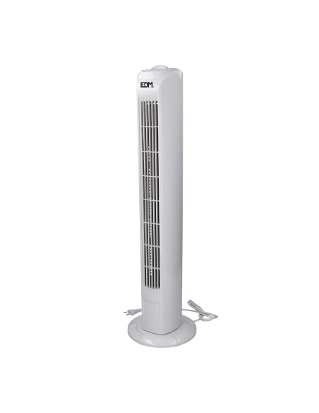 Ventilador de torre. potencia: 45 w, blanco 21 x 78 cm