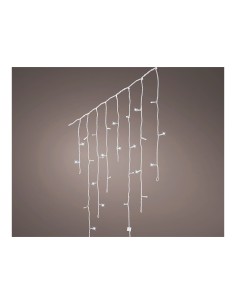 Cortina led icicle lights parpadeante 5,8m 240 leds luz fria