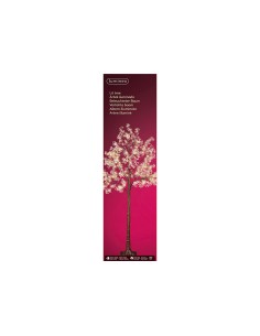 Arbol led gypsophila purpurina ip44 180cm 2