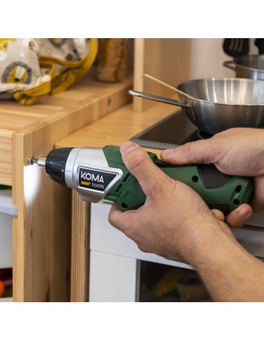 Atornillador a bateria reversible 3,6v litio...