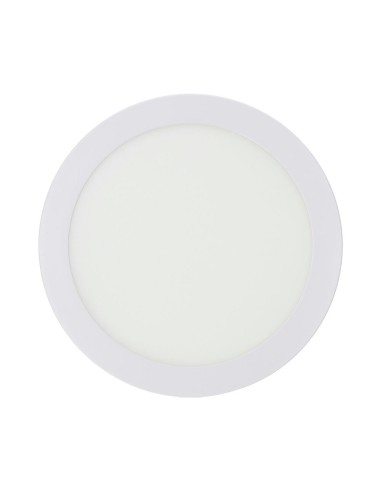 Downlight led superficie redondo blanco 20 w...