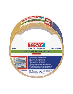 Cinta doble cara suelos 10 m x 50 mm