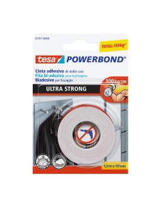 Cinta montaje extrafuerte 1,5 m x 19 mm