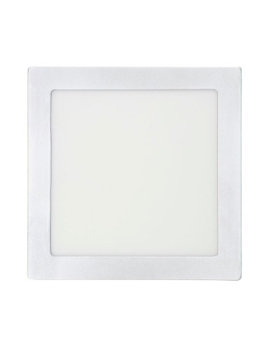 Downlight led superficie cuadrado blanco 20 w...
