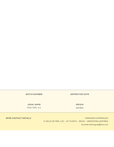 Cinta de embalar poliolefina marron 66m x 50mm...