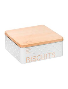 Caja metalica para galletas 500g modelo scandi nature