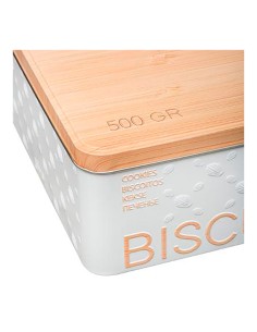 Caja metalica para galletas 500g modelo scandi nature 2