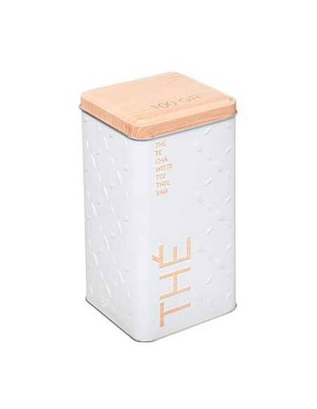 Caja metalica para té 100g modelo scandi nature