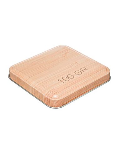 Caja metalica para té 100g modelo scandi nature