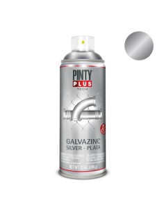 Spray galvanizado en frío plata pintyplus tech