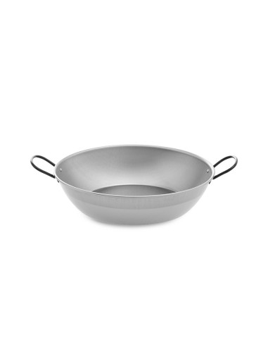 Sarten honda pulida con asas ø30 cm