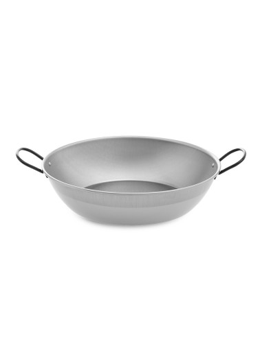 Sarten honda pulida con asas ø38 cm