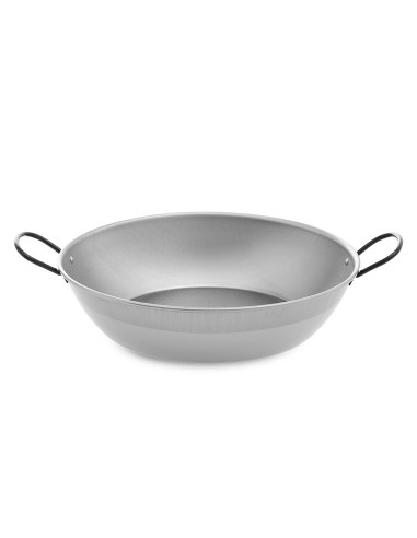 Sarten honda pulida con asas ø50 cm
