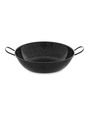 Sarten honda esmaltada con asas ø38 cm
