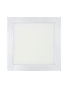 Downlight led superficie cuadrado blanco 20 w 1500 lm 6400 k luz fria 22 x 22 x 3,5 cm 2