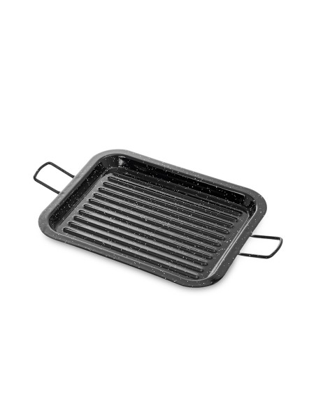 Asadora rectangular esmaltada 27 x 21 cm