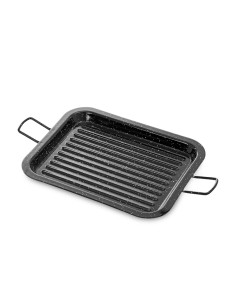 Asadora rectangular esmaltada 31 x 25 cm