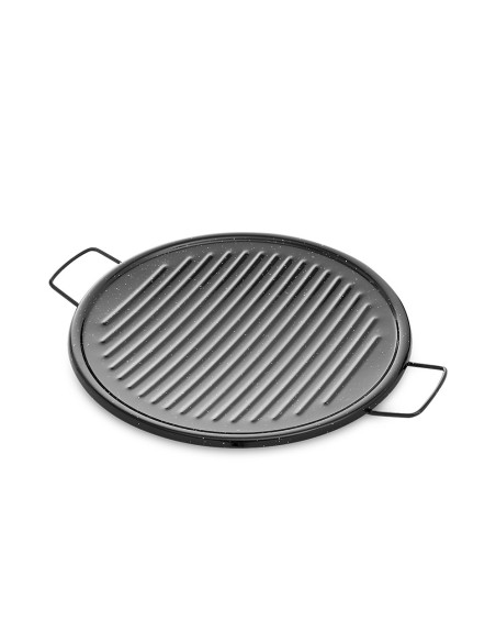 Asador grill esmaltado con asas ø36 cm
