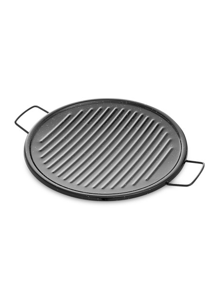 Asador grill esmaltado con asas ø46 cm