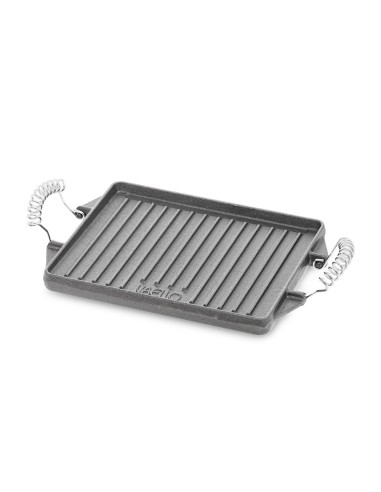 Plancha de hierro fundido rectangular 47 x 27 cm