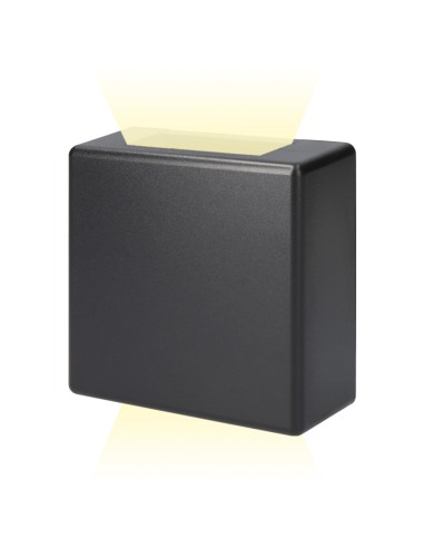 Aplique led cuadrado con 2 proyecciones 3 w 237...