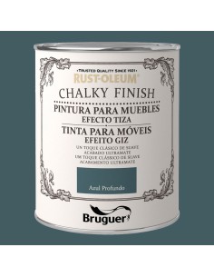 Rust-oleum chalky finish muebles azul profundo 0,750l 5397530 bruguer
