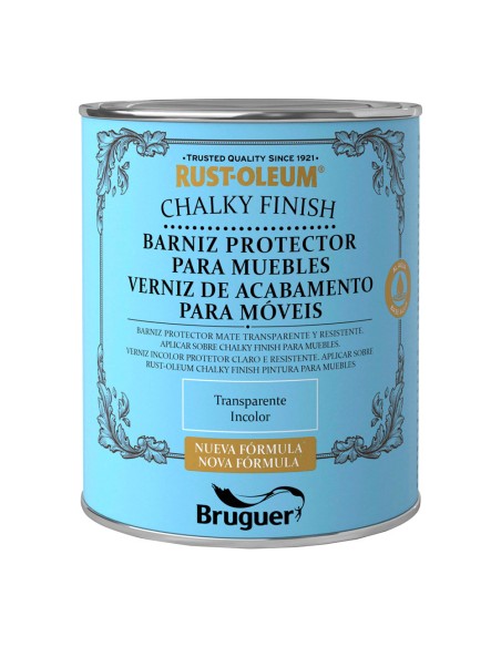 Rust-oleum chalky finish barniz para muebles 0,750l 5586556 bruguer