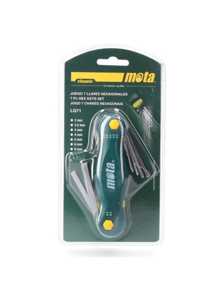 Juego llaves allen tipo navaja lq71 mota
