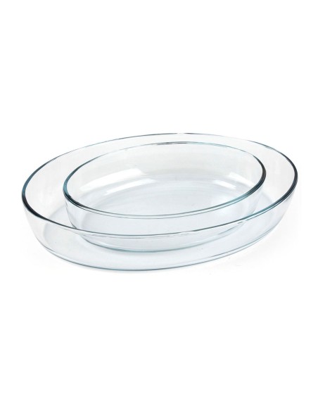 Set 2 bandejas ovaladas para horno