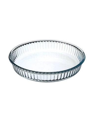 Fuente plana redonda para horno ø26 cm