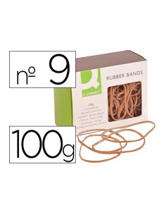 Gomillas elásticas 100 g n°9 90 x 2 mm