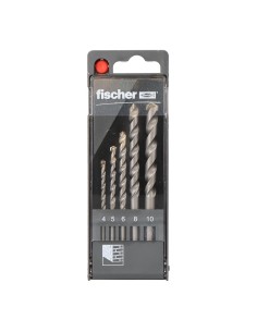 Pack 5 brocas percusion s ø4/5/6/8/10mm 543025 fischer