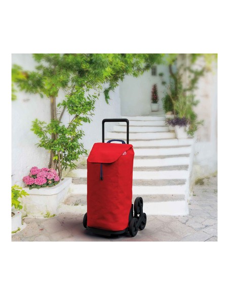 Carro de la compra tris rojo urban 52 l